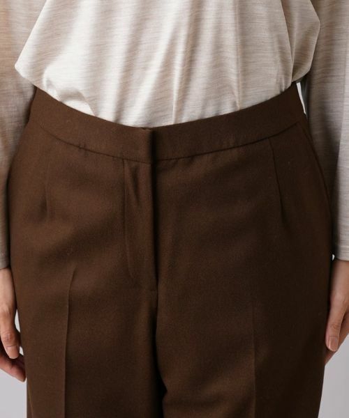 Leilian PLUS HOUSE / レリアンプラスハウス その他パンツ | クロップドウールパンツ | 詳細8