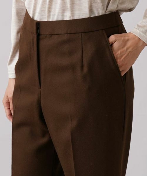 Leilian PLUS HOUSE / レリアンプラスハウス その他パンツ | クロップドウールパンツ | 詳細9