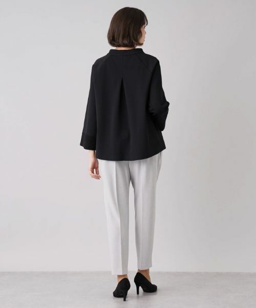 Leilian PLUS HOUSE / レリアンプラスハウス カットソー | フリル切替ハイネックカットソー【SHE'S SO】 | 詳細9