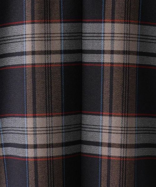 Leilian PLUS HOUSE / レリアンプラスハウス ロング・マキシ丈ワンピース | チェック柄キーネックジャンパースカート | 詳細11