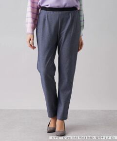 Leilian PLUS HOUSE / レリアンプラスハウス その他パンツ | ウエストゴムスリムパンツ