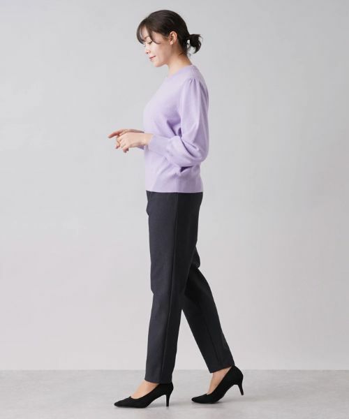 Leilian PLUS HOUSE / レリアンプラスハウス その他パンツ | ウエストゴムスリムパンツ | 詳細11