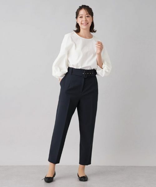 Leilian PLUS HOUSE / レリアンプラスハウス その他パンツ | テーパードパンツ【NEMIKA】 | 詳細10