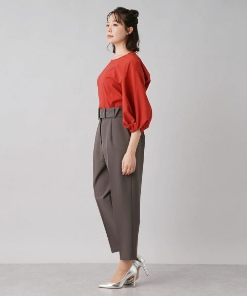 Leilian PLUS HOUSE / レリアンプラスハウス その他パンツ | テーパードパンツ【NEMIKA】 | 詳細2