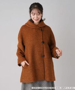 Leilian PLUS HOUSE / レリアンプラスハウス その他アウター | ショールカラーハーフコート【SARTI】