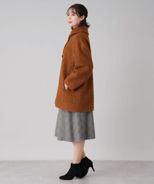 Leilian PLUS HOUSE / レリアンプラスハウス その他アウター | ショールカラーハーフコート【SARTI】 | 詳細2