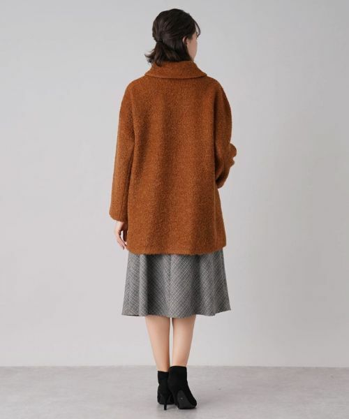 Leilian PLUS HOUSE / レリアンプラスハウス その他アウター | ショールカラーハーフコート【SARTI】 | 詳細3