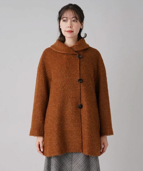 Leilian PLUS HOUSE / レリアンプラスハウス その他アウター | ショールカラーハーフコート【SARTI】 | 詳細4