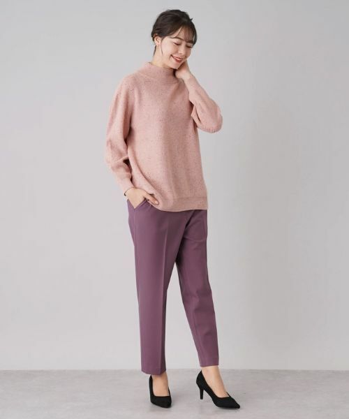 Leilian PLUS HOUSE / レリアンプラスハウス その他パンツ | カラーテーパードパンツ | 詳細12