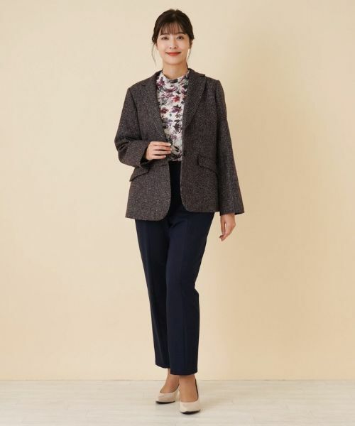 Leilian PLUS HOUSE / レリアンプラスハウス テーラードジャケット | 【店頭人気】ツイードブレザー | 詳細12