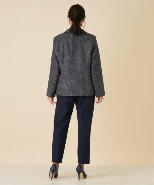 Leilian PLUS HOUSE / レリアンプラスハウス テーラードジャケット | 【店頭人気】ツイードブレザー | 詳細3