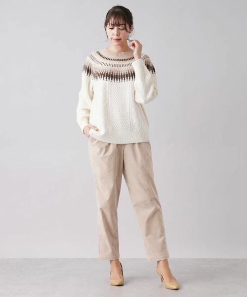 Leilian PLUS HOUSE / レリアンプラスハウス その他パンツ | ストレッチパンツ | 詳細12