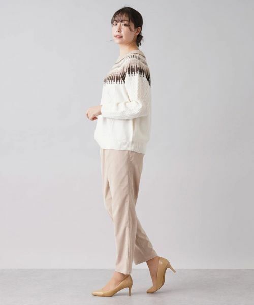 Leilian PLUS HOUSE / レリアンプラスハウス その他パンツ | ストレッチパンツ | 詳細13