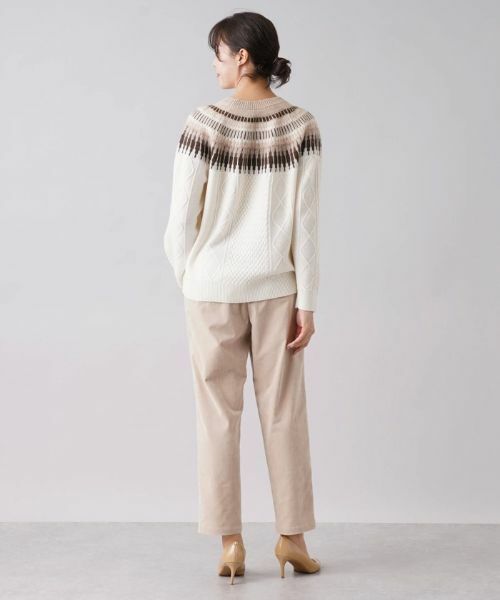 Leilian PLUS HOUSE / レリアンプラスハウス その他パンツ | ストレッチパンツ | 詳細14