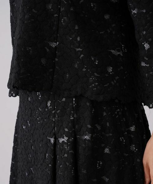 Leilian PLUS HOUSE / レリアンプラスハウス セットアップ | 【セレモニー】レースブラウススーツ | 詳細10