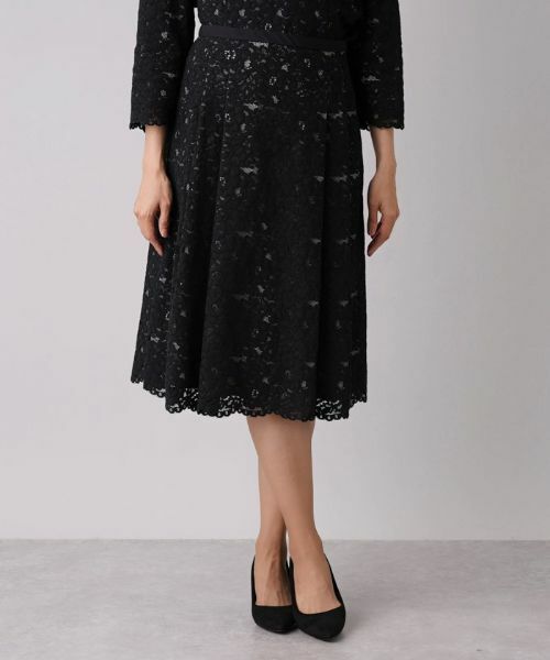 Leilian PLUS HOUSE / レリアンプラスハウス セットアップ | 【セレモニー】レースブラウススーツ | 詳細11