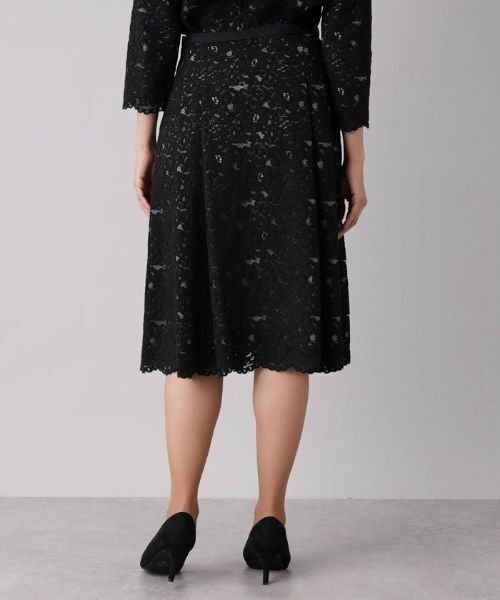 Leilian PLUS HOUSE / レリアンプラスハウス セットアップ | 【セレモニー】レースブラウススーツ | 詳細13