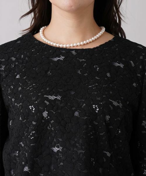 Leilian PLUS HOUSE / レリアンプラスハウス セットアップ | 【セレモニー】レースブラウススーツ | 詳細7