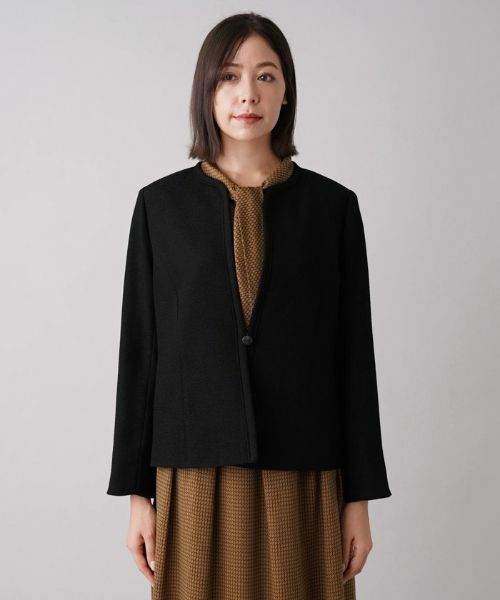 Leilian PLUS HOUSE / レリアンプラスハウス テーラードジャケット | 【セレモニー】ツイードノーカラージャケット | 詳細4