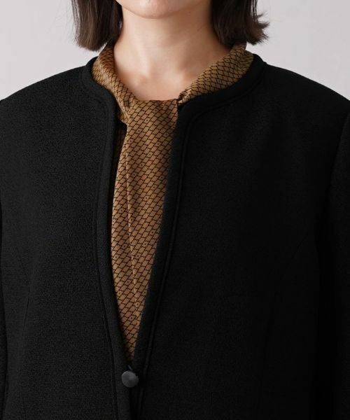 Leilian PLUS HOUSE / レリアンプラスハウス テーラードジャケット | 【セレモニー】ツイードノーカラージャケット | 詳細7