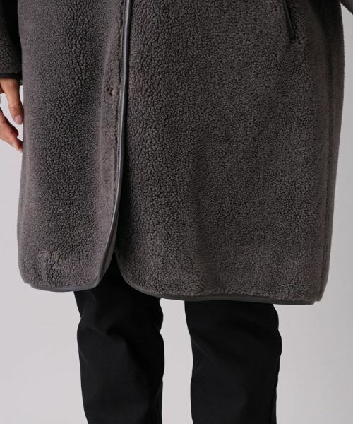 Leilian PLUS HOUSE / レリアンプラスハウス その他アウター | ボアノーカラーコート【NEMIKA】 | 詳細10