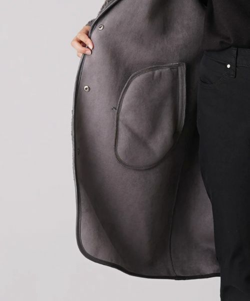 Leilian PLUS HOUSE / レリアンプラスハウス その他アウター | ボアノーカラーコート【NEMIKA】 | 詳細11