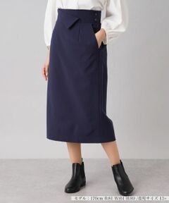 Leilian PLUS HOUSE / レリアンプラスハウス ミニ・ひざ丈スカート | タイトスカート【NEMIKA】