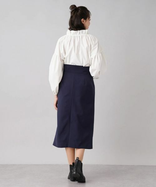 Leilian PLUS HOUSE / レリアンプラスハウス ミニ・ひざ丈スカート | タイトスカート【NEMIKA】 | 詳細12