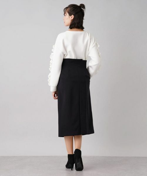 Leilian PLUS HOUSE / レリアンプラスハウス ミニ・ひざ丈スカート | タイトスカート【NEMIKA】 | 詳細15