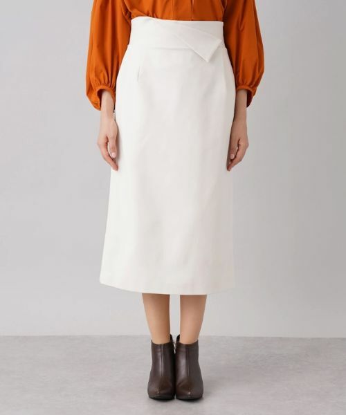 Leilian PLUS HOUSE / レリアンプラスハウス ミニ・ひざ丈スカート | タイトスカート【NEMIKA】 | 詳細4