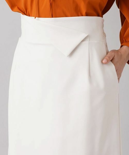Leilian PLUS HOUSE / レリアンプラスハウス ミニ・ひざ丈スカート | タイトスカート【NEMIKA】 | 詳細7