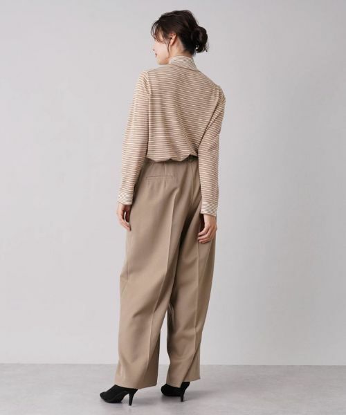 Leilian PLUS HOUSE / レリアンプラスハウス その他パンツ | ツータックワイドパンツ【NEMIKA】 | 詳細17