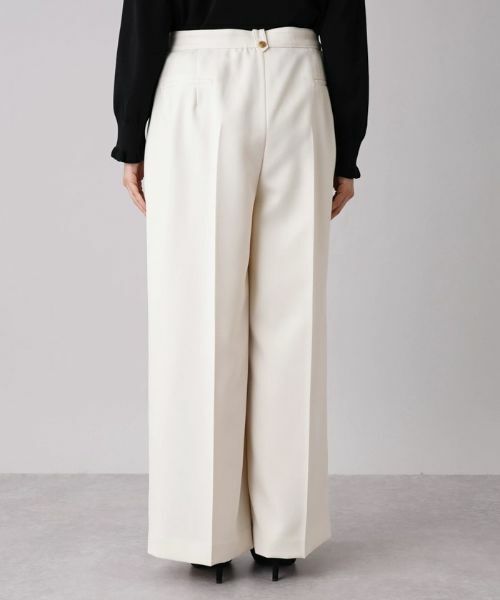 Leilian PLUS HOUSE / レリアンプラスハウス その他パンツ | ツータックワイドパンツ【NEMIKA】 | 詳細6