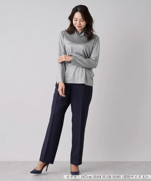 Leilian PLUS HOUSE / レリアンプラスハウス カットソー | タートルネックカットソー | 詳細1