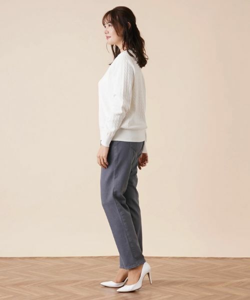 Leilian PLUS HOUSE / レリアンプラスハウス デニムパンツ | ストレッチスキニーデニムパンツ【L JEANS】 | 詳細16