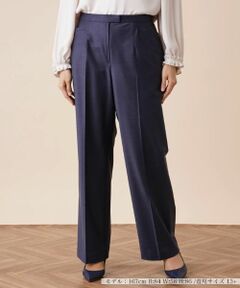 Leilian PLUS HOUSE / レリアンプラスハウス その他パンツ | センタープレスパンツ