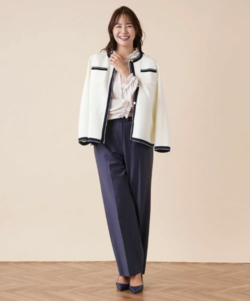 Leilian PLUS HOUSE / レリアンプラスハウス その他パンツ | センタープレスパンツ | 詳細11