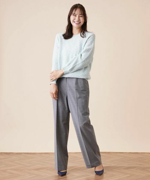 Leilian PLUS HOUSE / レリアンプラスハウス その他パンツ | センタープレスパンツ | 詳細14