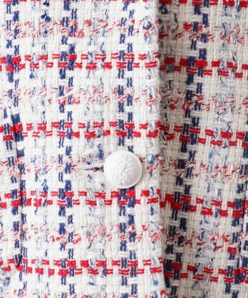 Leilian PLUS HOUSE / レリアンプラスハウス テーラードジャケット | ツイードチェックジャケット【セレモニー】 | 詳細11