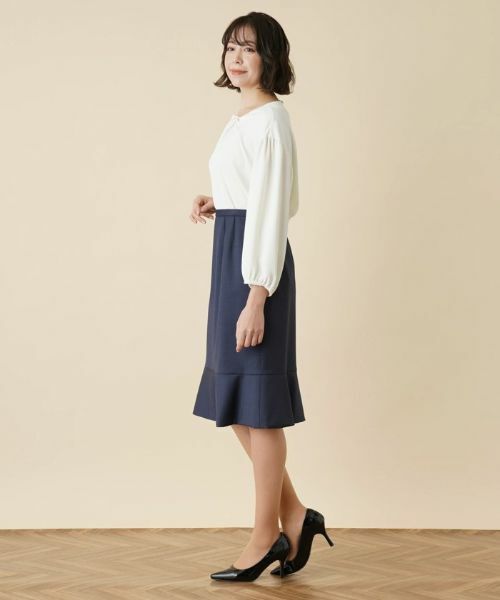 Leilian PLUS HOUSE / レリアンプラスハウス ミニ・ひざ丈スカート | ミディ丈マーメイドスカート | 詳細15