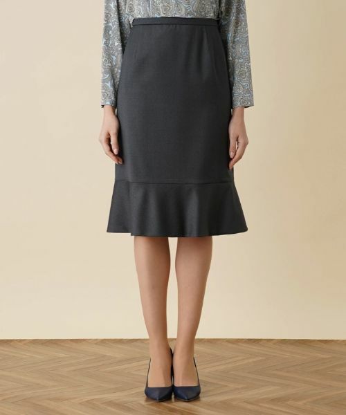 Leilian PLUS HOUSE / レリアンプラスハウス ミニ・ひざ丈スカート | ミディ丈マーメイドスカート | 詳細4