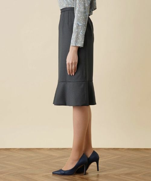 Leilian PLUS HOUSE / レリアンプラスハウス ミニ・ひざ丈スカート | ミディ丈マーメイドスカート | 詳細5