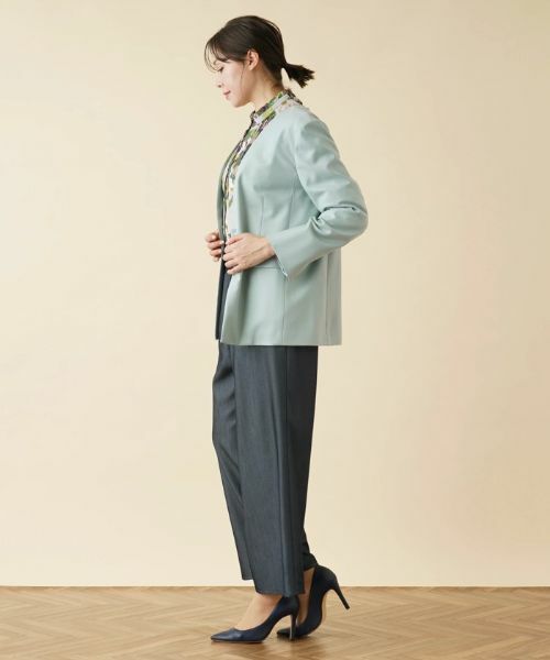 Leilian PLUS HOUSE / レリアンプラスハウス テーラードジャケット | ノーカラージャケット | 詳細2