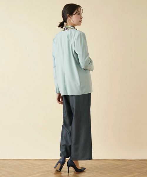 Leilian PLUS HOUSE / レリアンプラスハウス テーラードジャケット | ノーカラージャケット | 詳細3