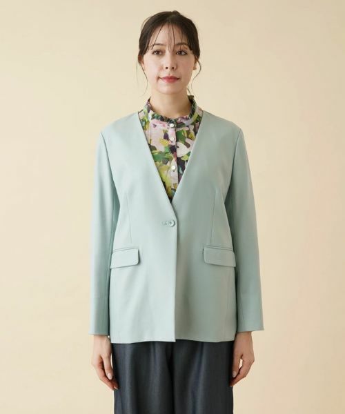 Leilian PLUS HOUSE / レリアンプラスハウス テーラードジャケット | ノーカラージャケット | 詳細4