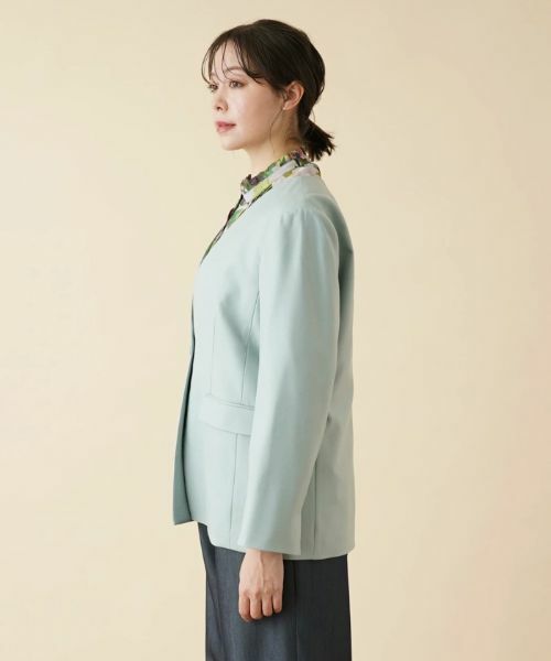 Leilian PLUS HOUSE / レリアンプラスハウス テーラードジャケット | ノーカラージャケット | 詳細5