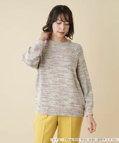 Leilian PLUS HOUSE / レリアンプラスハウス 配色ボーダーニット 配色ボーダーニット|レリアン プラスハウス | レリアン公式