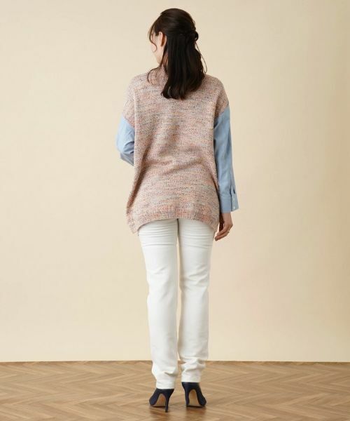 Leilian PLUS HOUSE / レリアンプラスハウス ニット・セーター | レイヤード風ニットプルオーバー | 詳細13