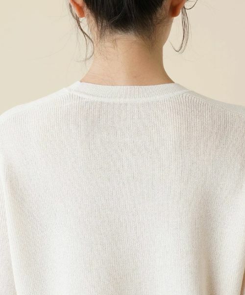 Leilian PLUS HOUSE / レリアンプラスハウス ニット・セーター | ラメクルーネックニット | 詳細11