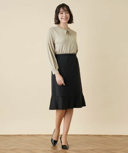 Leilian PLUS HOUSE / レリアンプラスハウス ニット・セーター | ラメニットプルオーバー | 詳細11